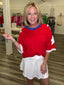 Always Cotton Terry Swingy Skort in White 180 Shorts & Skirts- Ella Chic BoutiqueILLA ILLA