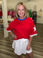 Always Cotton Terry Swingy Skort in White 180 Shorts & Skirts- Ella Chic BoutiqueILLA ILLA