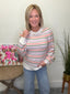 Annabelle Sweater in Colorful Ivory