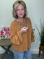 Autumn Arrives Embroidered Blouse - Ella Chic Boutique
