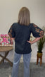 Autumn Embroidered Detailed Puff Sleeve Top 110 Tops - Ella Chic Boutique