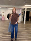 Back to Basics Knit Sweater Top in Brown 130 Sweaters- Ella Chic BoutiqueZenana