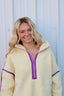 Banana Bliss Sherpa Pullover Sweatshirt 110 Tops - Ella Chic Boutique
