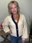 Be the Best Detailed Cardigan by THML - Ella Chic Boutique