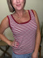 Be There Striped Tank Top