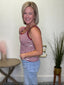 Be There Striped Tank Top 120 Tees & Tanks - Ella Chic Boutique