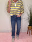 Benefactor High Rise Cuffed Ankle Straight Lovervet Jeans 160 jeans- Ella Chic BoutiqueLovervet by VERVET