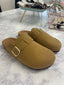 Berk Clog Slide Shoe in Tan