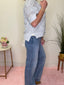Blessed Risen Trouser Hem Medium Wash Jeans PSA21347 160 jeans - Ella Chic BoutiqueRisen