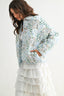 Blossom Breeze Blues Patchwork Quilted Jacket 130 Sweaters - Ella Chic Boutique