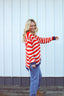 Bold Stripes Cozy Crush Sweater 130 Sweaters - Ella Chic Boutique