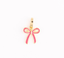 Bow Luxe 18k Charm - Girls
