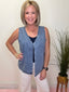 Calling For It Denim Vest