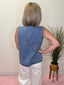 Calling For It Denim Vest 110 Tops - Ella Chic BoutiqueWishlist