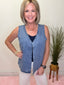 Calling For It Denim Vest