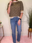 Catch the Light Mid Rise Medium Wash Ankle Straight Jeans 160 jeans - Ella Chic BoutiqueLovervet by VERVET