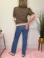 Catch the Light Mid Rise Medium Wash Ankle Straight Jeans 160 jeans - Ella Chic BoutiqueLovervet by VERVET