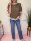 Catch the Light Mid Rise Medium Wash Ankle Straight Jeans 160 jeans - Ella Chic BoutiqueLovervet by VERVET