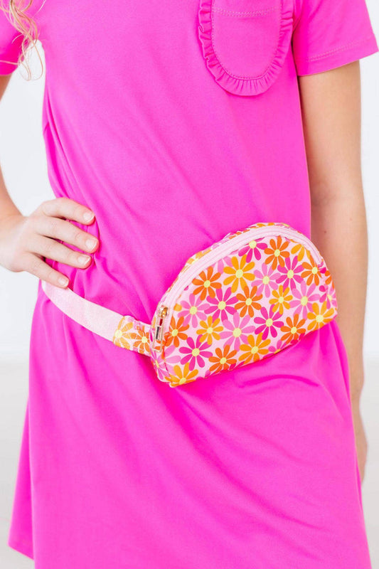 Retro Daisies Belt Bag - Ella Chic Boutique