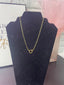 Chain Link Circle Necklace 210 jewelry - Ella Chic Boutique