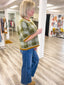 Changing Seasons Checkered Sweater Top 130 Sweaters- Ella Chic BoutiqueBon