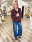 Changing Seasons Suede Jacket in Burgundy 140 Jackets- Ella Chic BoutiqueSunday Edition