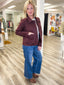 Changing Seasons Suede Jacket in Burgundy 140 Jackets- Ella Chic BoutiqueSunday Edition