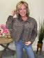 Choose This Leopard Print Denim Jacket 110 Tops - Ella Chic Boutique