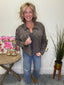 Choose This Leopard Print Denim Jacket 110 Tops - Ella Chic Boutique