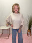 Classic Premium Cotton Long Sleeve Top in Light Mocha 110 Tops - Ella Chic Boutique