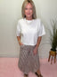 Coastal Stripe Tulip Relaxed Fit Pants in Brown 170 Pants- Ella Chic BoutiqueLovLov