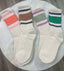 Color Block Crew Socks