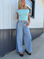 Cool Girl Striped Jeans