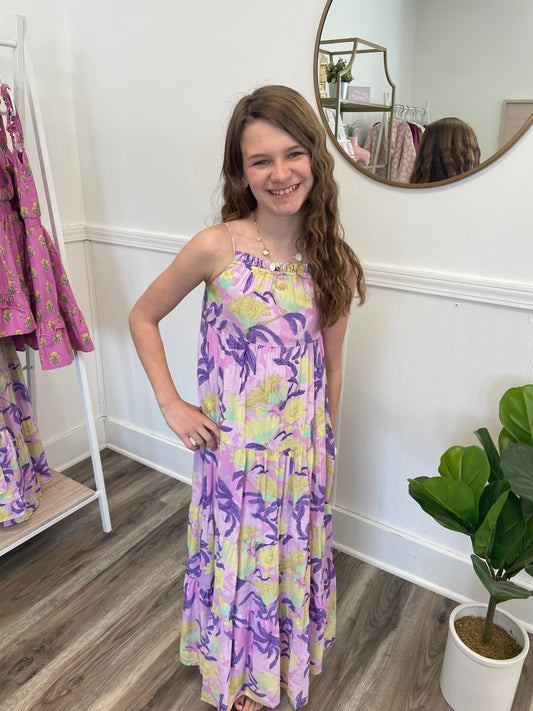 Coordinate with Me Adeline Maxi Dress - Girls