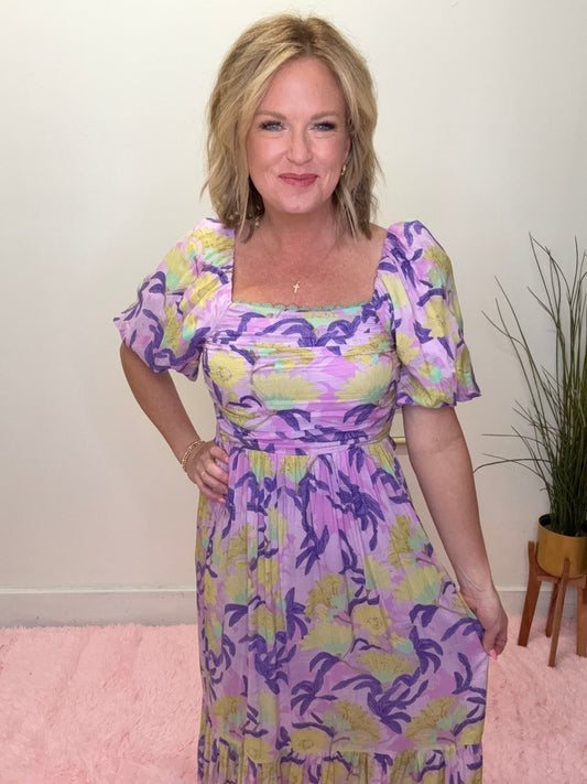 Coordinate with Me Adeline Maxi Dress