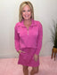 Cora Cloud Soft Fuchsia Pink Skort 110 Tops - Ella Chic BoutiqueMary Square