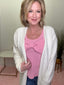 Cozy Long Cardigan in Cream 130 Sweaters - Ella Chic Boutique