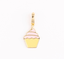 Cupcake Luxe 18k Charm - Girls