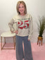 December 25 Christmas Bow Sweatshirt 130 Sweaters - Ella Chic Boutique