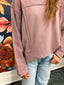 Dusty Purple Comfy Girls Sweatshirt Top