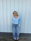 Emma Drop Shoulder V-Neck Sweater 110 Tops- Ella Chic BoutiqueLE LIS