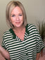 Evergreen Stripe Half Sleeve Cardigan Sweater 130 Sweaters- Ella Chic BoutiqueZenana