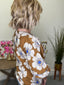 Falling for You Floral Print Scallop Detail Top 110 Tops - Ella Chic Boutique
