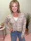 First is Best Scalloped Cardigan Sweater