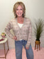 First is Best Scalloped Cardigan Sweater 130 Sweaters - Ella Chic Boutique