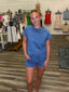 First Step Light Denim Set 180 Shorts & Skirts- Ella Chic BoutiquePapermoon