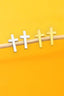 Flat Back Screw On Gold Cross Earrings in Stainless Steel 210 jewelry- Ella Chic BoutiqueJOSSLYN by wall to wall