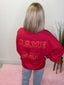 Game Day Sequin Football Sweatshirt in Red 110 Tops- Ella Chic BoutiqueTiming
