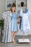 Garden Party Blue Floral Dress - FINAL SALE