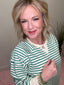 Go For Green Striped Top 110 Tops - Ella Chic BoutiqueSunday Edition